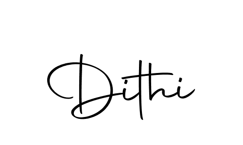 You should practise on your own different ways (Autography-DOLnW) to write your name (Dithi) in signature. don't let someone else do it for you. Dithi signature style 10 images and pictures png