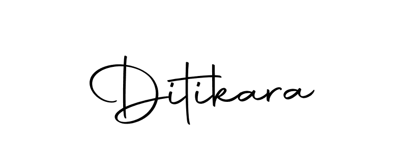 You should practise on your own different ways (Autography-DOLnW) to write your name (Ditikara) in signature. don't let someone else do it for you. Ditikara signature style 10 images and pictures png