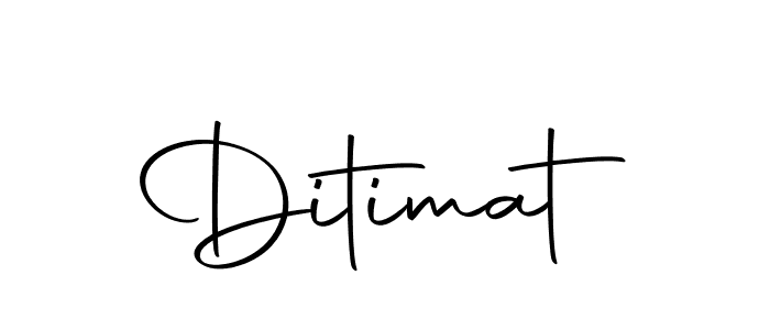 Design your own signature with our free online signature maker. With this signature software, you can create a handwritten (Autography-DOLnW) signature for name Ditimat. Ditimat signature style 10 images and pictures png