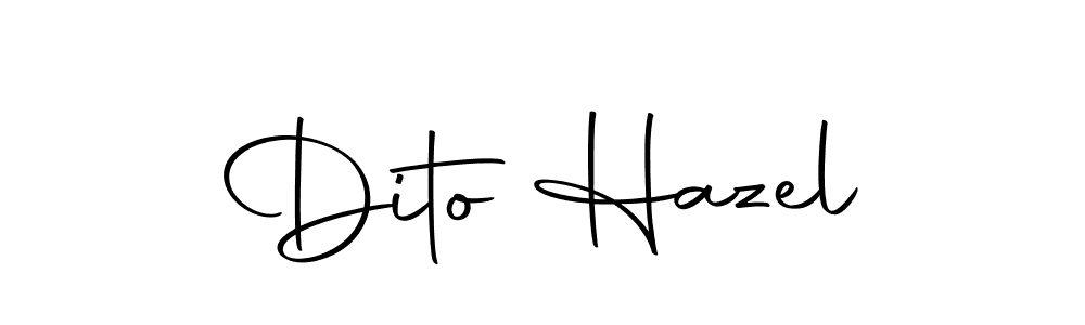 Also You can easily find your signature by using the search form. We will create Dito Hazel name handwritten signature images for you free of cost using Autography-DOLnW sign style. Dito Hazel signature style 10 images and pictures png