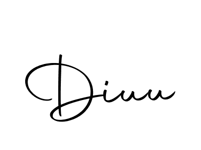 Also we have Diuu name is the best signature style. Create professional handwritten signature collection using Autography-DOLnW autograph style. Diuu signature style 10 images and pictures png
