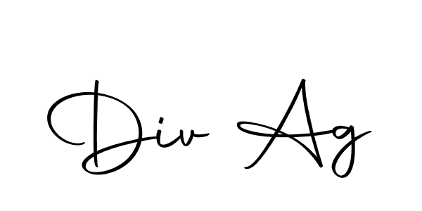 Make a beautiful signature design for name Div Ag. Use this online signature maker to create a handwritten signature for free. Div Ag signature style 10 images and pictures png