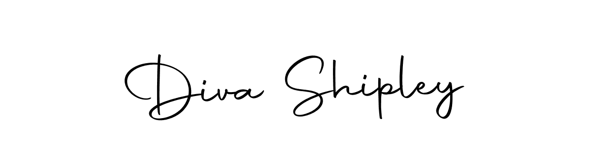 Create a beautiful signature design for name Diva Shipley. With this signature (Autography-DOLnW) fonts, you can make a handwritten signature for free. Diva Shipley signature style 10 images and pictures png