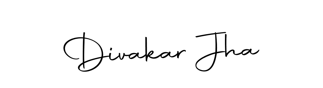 if you are searching for the best signature style for your name Divakar Jha. so please give up your signature search. here we have designed multiple signature styles  using Autography-DOLnW. Divakar Jha signature style 10 images and pictures png