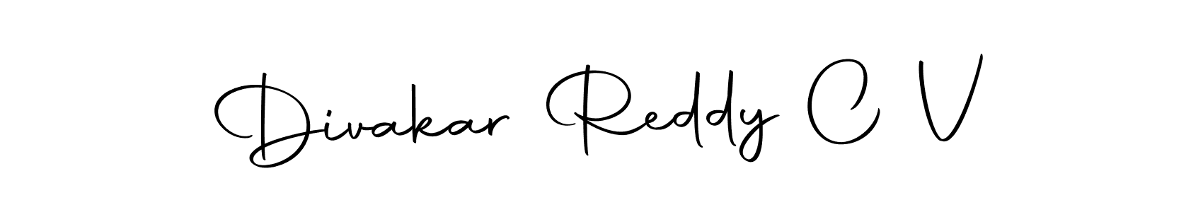 How to make Divakar Reddy C V signature? Autography-DOLnW is a professional autograph style. Create handwritten signature for Divakar Reddy C V name. Divakar Reddy C V signature style 10 images and pictures png