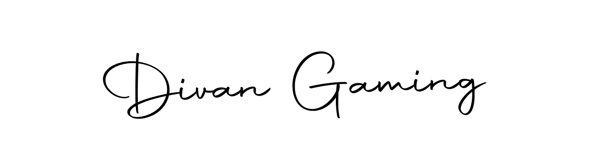 How to make Divan Gaming name signature. Use Autography-DOLnW style for creating short signs online. This is the latest handwritten sign. Divan Gaming signature style 10 images and pictures png