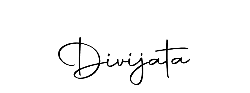 Create a beautiful signature design for name Divijata. With this signature (Autography-DOLnW) fonts, you can make a handwritten signature for free. Divijata signature style 10 images and pictures png