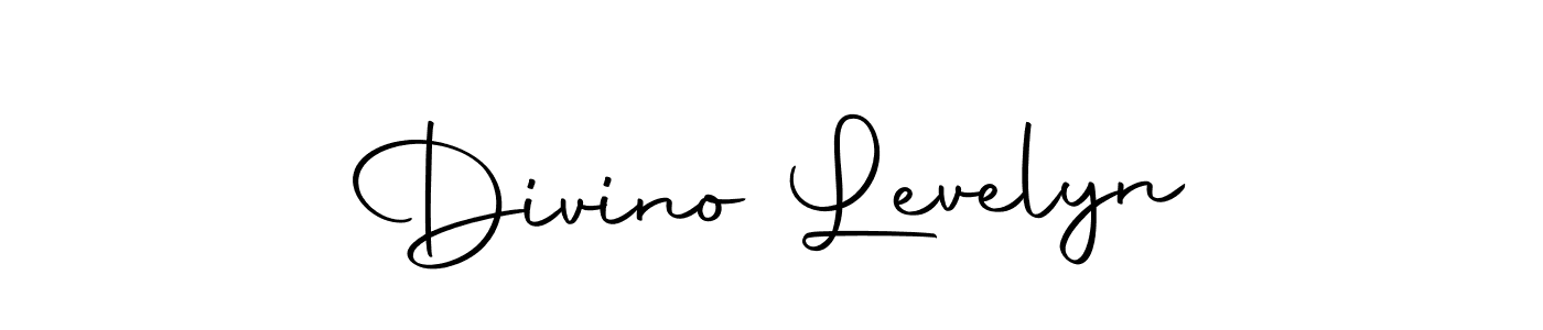 Divino Levelyn stylish signature style. Best Handwritten Sign (Autography-DOLnW) for my name. Handwritten Signature Collection Ideas for my name Divino Levelyn. Divino Levelyn signature style 10 images and pictures png