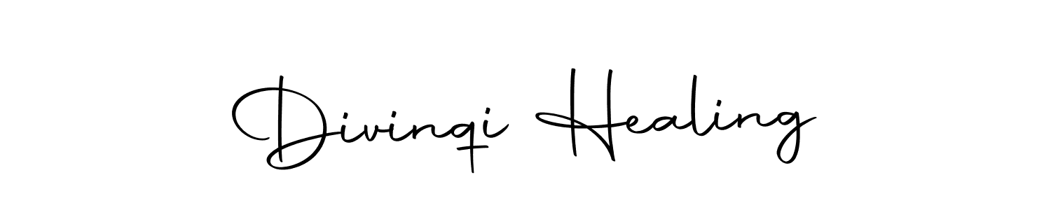 Design your own signature with our free online signature maker. With this signature software, you can create a handwritten (Autography-DOLnW) signature for name Divinqi Healing. Divinqi Healing signature style 10 images and pictures png
