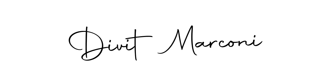 How to make Divit Marconi signature? Autography-DOLnW is a professional autograph style. Create handwritten signature for Divit Marconi name. Divit Marconi signature style 10 images and pictures png