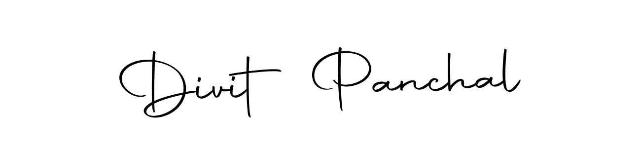 The best way (Autography-DOLnW) to make a short signature is to pick only two or three words in your name. The name Divit Panchal include a total of six letters. For converting this name. Divit Panchal signature style 10 images and pictures png