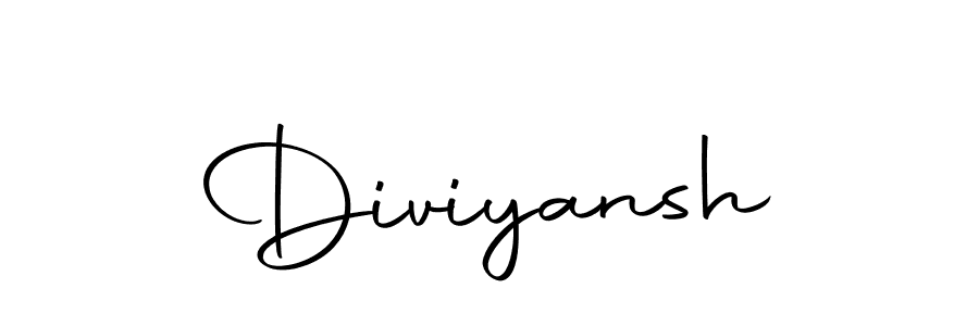 How to make Diviyansh signature? Autography-DOLnW is a professional autograph style. Create handwritten signature for Diviyansh name. Diviyansh signature style 10 images and pictures png