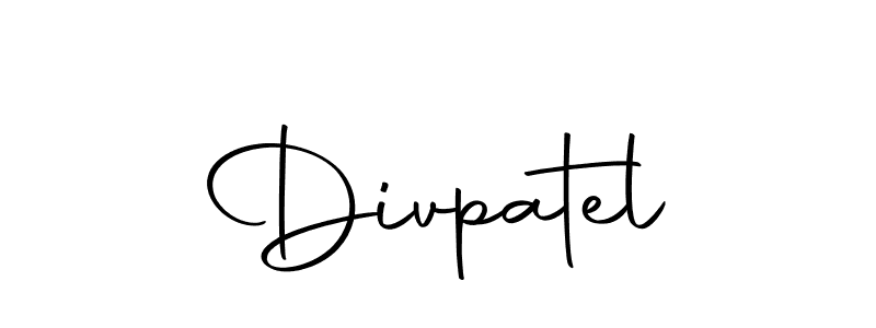 Create a beautiful signature design for name Divpatel. With this signature (Autography-DOLnW) fonts, you can make a handwritten signature for free. Divpatel signature style 10 images and pictures png
