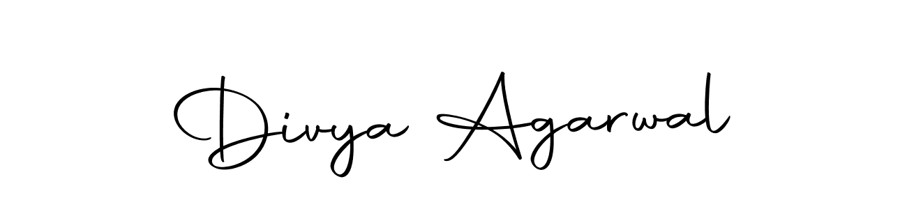 Divya Agarwal stylish signature style. Best Handwritten Sign (Autography-DOLnW) for my name. Handwritten Signature Collection Ideas for my name Divya Agarwal. Divya Agarwal signature style 10 images and pictures png