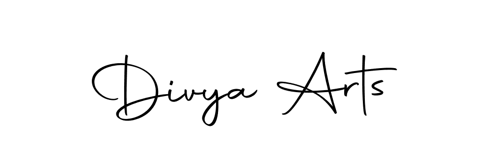 You should practise on your own different ways (Autography-DOLnW) to write your name (Divya Arts) in signature. don't let someone else do it for you. Divya Arts signature style 10 images and pictures png