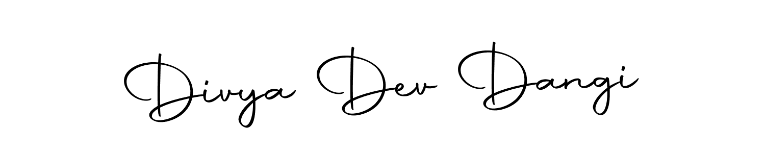 Here are the top 10 professional signature styles for the name Divya Dev Dangi. These are the best autograph styles you can use for your name. Divya Dev Dangi signature style 10 images and pictures png