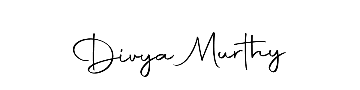 Make a beautiful signature design for name Divya Murthy. With this signature (Autography-DOLnW) style, you can create a handwritten signature for free. Divya Murthy signature style 10 images and pictures png