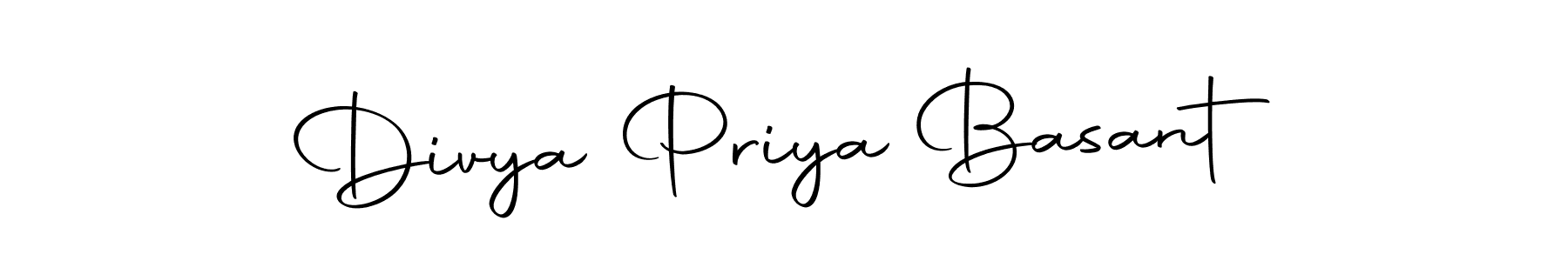 Use a signature maker to create a handwritten signature online. With this signature software, you can design (Autography-DOLnW) your own signature for name Divya Priya Basant. Divya Priya Basant signature style 10 images and pictures png