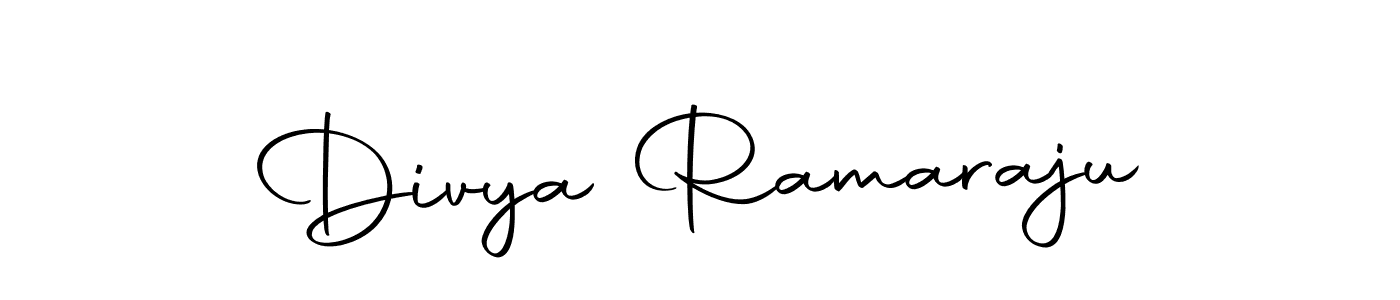 Create a beautiful signature design for name Divya Ramaraju. With this signature (Autography-DOLnW) fonts, you can make a handwritten signature for free. Divya Ramaraju signature style 10 images and pictures png
