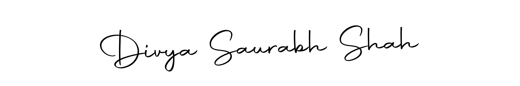 How to make Divya Saurabh Shah signature? Autography-DOLnW is a professional autograph style. Create handwritten signature for Divya Saurabh Shah name. Divya Saurabh Shah signature style 10 images and pictures png