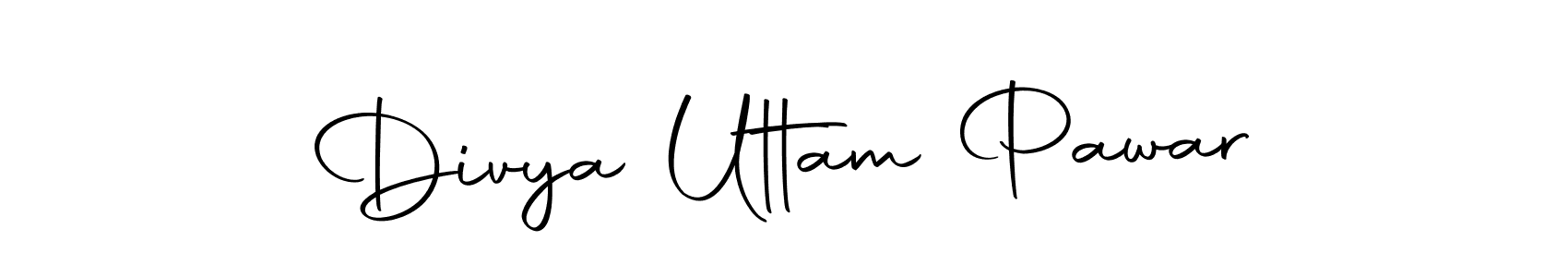 The best way (Autography-DOLnW) to make a short signature is to pick only two or three words in your name. The name Divya Uttam Pawar include a total of six letters. For converting this name. Divya Uttam Pawar signature style 10 images and pictures png