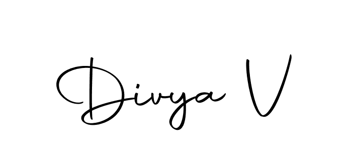 It looks lik you need a new signature style for name Divya V. Design unique handwritten (Autography-DOLnW) signature with our free signature maker in just a few clicks. Divya V signature style 10 images and pictures png