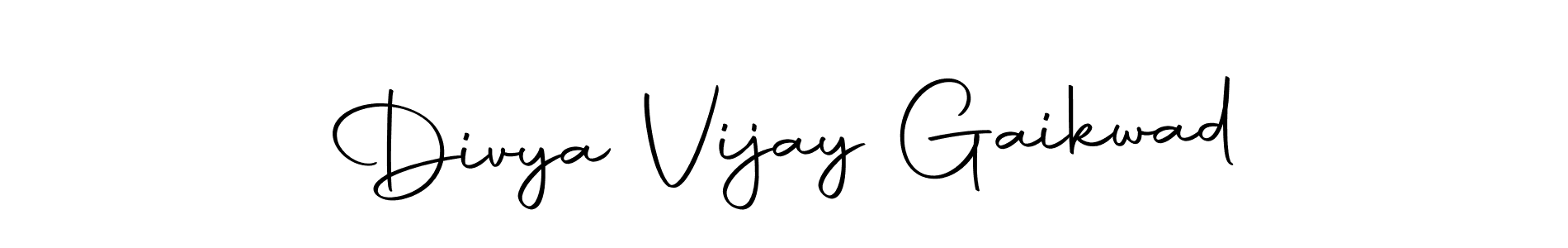 How to make Divya Vijay Gaikwad signature? Autography-DOLnW is a professional autograph style. Create handwritten signature for Divya Vijay Gaikwad name. Divya Vijay Gaikwad signature style 10 images and pictures png