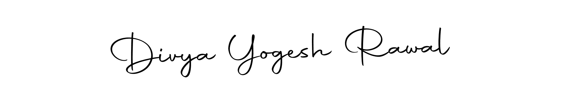 This is the best signature style for the Divya Yogesh Rawal name. Also you like these signature font (Autography-DOLnW). Mix name signature. Divya Yogesh Rawal signature style 10 images and pictures png