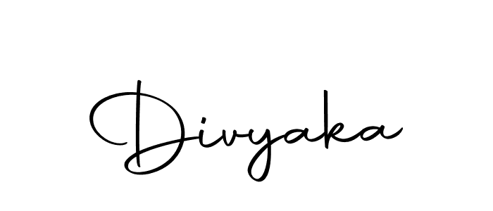 How to make Divyaka signature? Autography-DOLnW is a professional autograph style. Create handwritten signature for Divyaka name. Divyaka signature style 10 images and pictures png