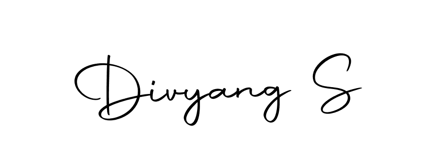 Also we have Divyang S name is the best signature style. Create professional handwritten signature collection using Autography-DOLnW autograph style. Divyang S signature style 10 images and pictures png