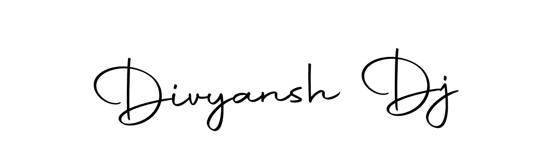 if you are searching for the best signature style for your name Divyansh Dj. so please give up your signature search. here we have designed multiple signature styles  using Autography-DOLnW. Divyansh Dj signature style 10 images and pictures png