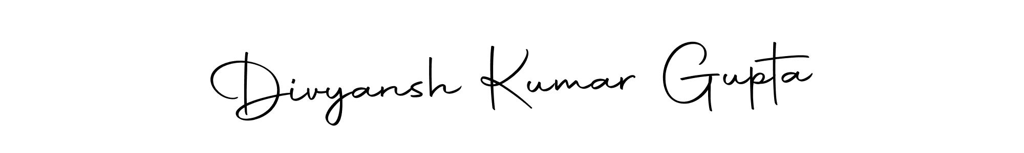 Also we have Divyansh Kumar Gupta name is the best signature style. Create professional handwritten signature collection using Autography-DOLnW autograph style. Divyansh Kumar Gupta signature style 10 images and pictures png