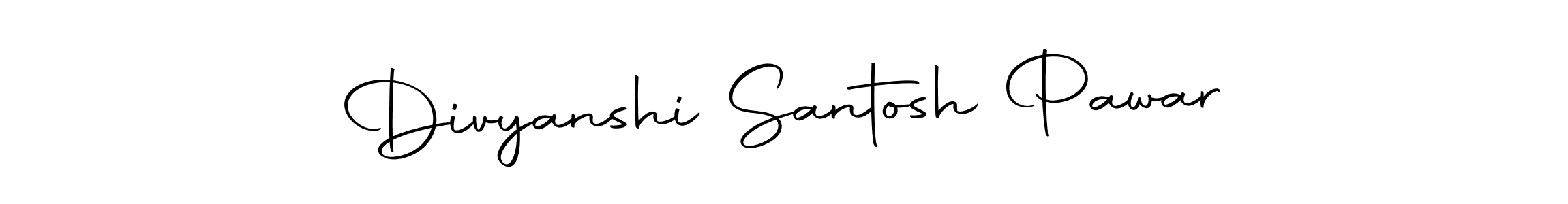 Also we have Divyanshi Santosh Pawar name is the best signature style. Create professional handwritten signature collection using Autography-DOLnW autograph style. Divyanshi Santosh Pawar signature style 10 images and pictures png