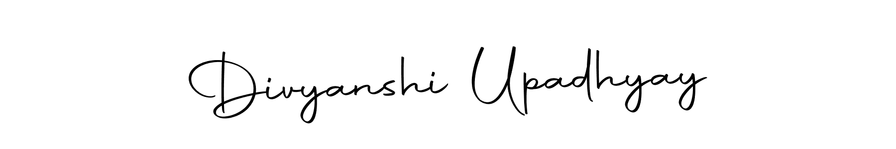 How to make Divyanshi Upadhyay signature? Autography-DOLnW is a professional autograph style. Create handwritten signature for Divyanshi Upadhyay name. Divyanshi Upadhyay signature style 10 images and pictures png