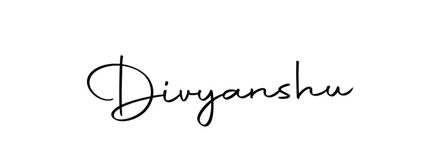 Make a beautiful signature design for name Divyanshu. Use this online signature maker to create a handwritten signature for free. Divyanshu signature style 10 images and pictures png