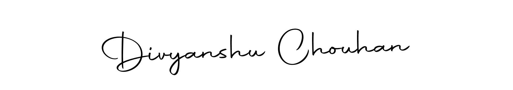 Make a beautiful signature design for name Divyanshu Chouhan. With this signature (Autography-DOLnW) style, you can create a handwritten signature for free. Divyanshu Chouhan signature style 10 images and pictures png