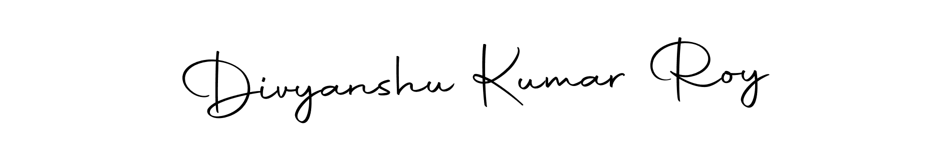 Make a short Divyanshu Kumar Roy signature style. Manage your documents anywhere anytime using Autography-DOLnW. Create and add eSignatures, submit forms, share and send files easily. Divyanshu Kumar Roy signature style 10 images and pictures png