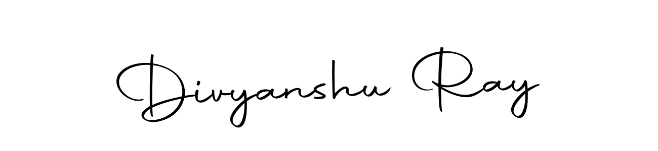 It looks lik you need a new signature style for name Divyanshu Ray. Design unique handwritten (Autography-DOLnW) signature with our free signature maker in just a few clicks. Divyanshu Ray signature style 10 images and pictures png