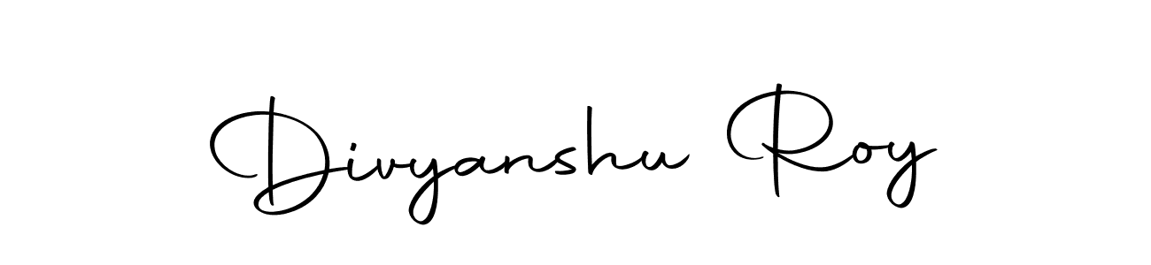 Divyanshu Roy stylish signature style. Best Handwritten Sign (Autography-DOLnW) for my name. Handwritten Signature Collection Ideas for my name Divyanshu Roy. Divyanshu Roy signature style 10 images and pictures png