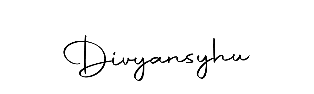 Make a short Divyansyhu signature style. Manage your documents anywhere anytime using Autography-DOLnW. Create and add eSignatures, submit forms, share and send files easily. Divyansyhu signature style 10 images and pictures png