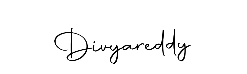 Use a signature maker to create a handwritten signature online. With this signature software, you can design (Autography-DOLnW) your own signature for name Divyareddy. Divyareddy signature style 10 images and pictures png