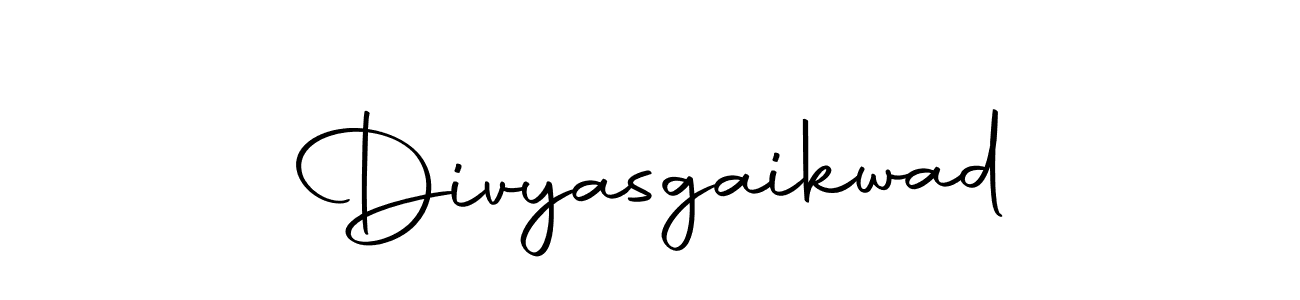 How to make Divyasgaikwad name signature. Use Autography-DOLnW style for creating short signs online. This is the latest handwritten sign. Divyasgaikwad signature style 10 images and pictures png