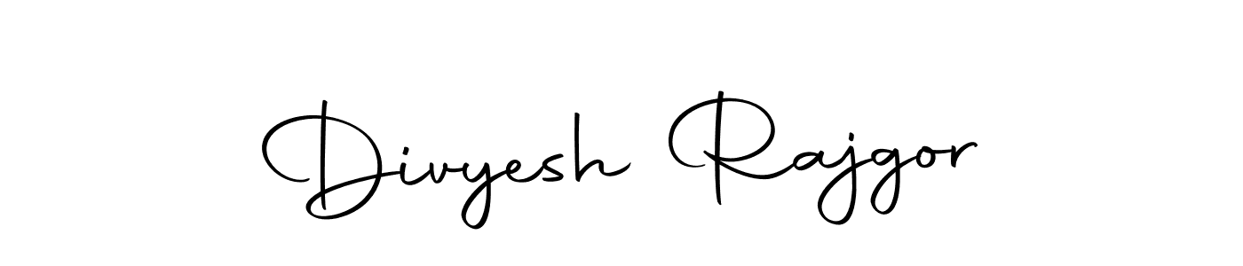 Create a beautiful signature design for name Divyesh Rajgor. With this signature (Autography-DOLnW) fonts, you can make a handwritten signature for free. Divyesh Rajgor signature style 10 images and pictures png