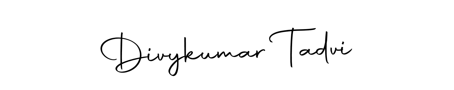 Make a short Divykumar Tadvi signature style. Manage your documents anywhere anytime using Autography-DOLnW. Create and add eSignatures, submit forms, share and send files easily. Divykumar Tadvi signature style 10 images and pictures png