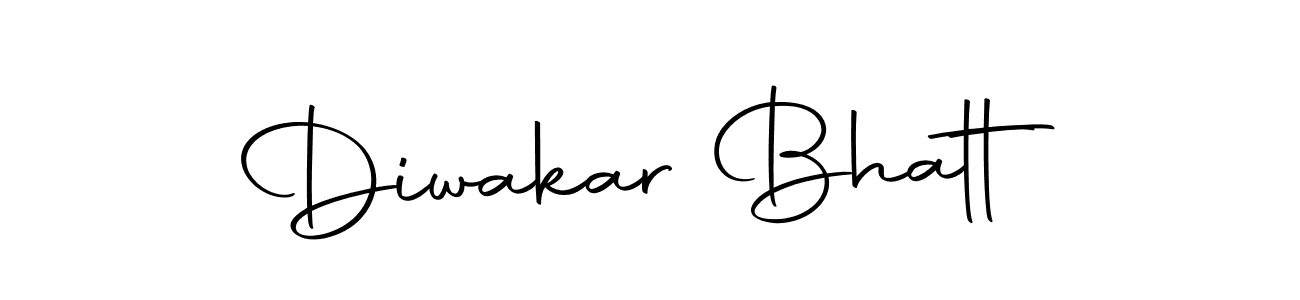 Make a beautiful signature design for name Diwakar Bhatt. With this signature (Autography-DOLnW) style, you can create a handwritten signature for free. Diwakar Bhatt signature style 10 images and pictures png