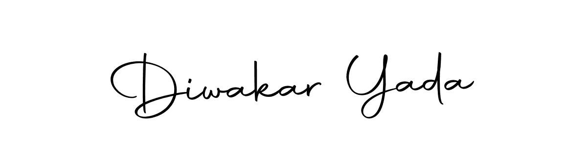 You should practise on your own different ways (Autography-DOLnW) to write your name (Diwakar Yada) in signature. don't let someone else do it for you. Diwakar Yada signature style 10 images and pictures png