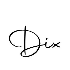 Create a beautiful signature design for name Dix. With this signature (Autography-DOLnW) fonts, you can make a handwritten signature for free. Dix signature style 10 images and pictures png