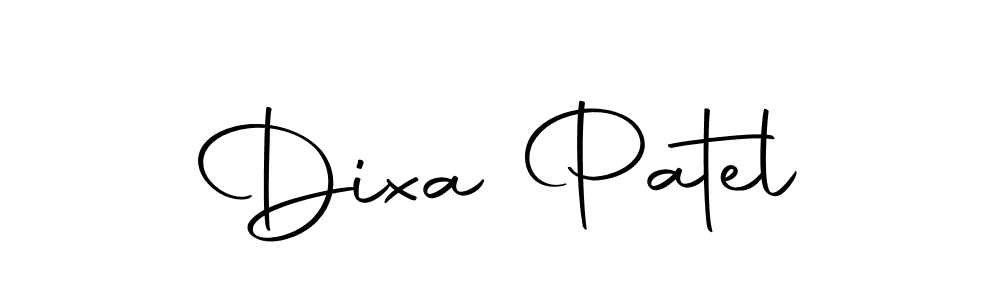 Use a signature maker to create a handwritten signature online. With this signature software, you can design (Autography-DOLnW) your own signature for name Dixa Patel. Dixa Patel signature style 10 images and pictures png