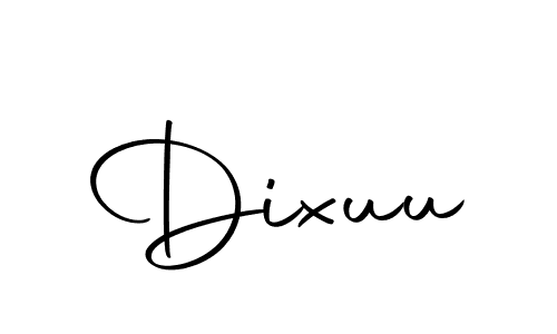 Use a signature maker to create a handwritten signature online. With this signature software, you can design (Autography-DOLnW) your own signature for name Dixuu. Dixuu signature style 10 images and pictures png