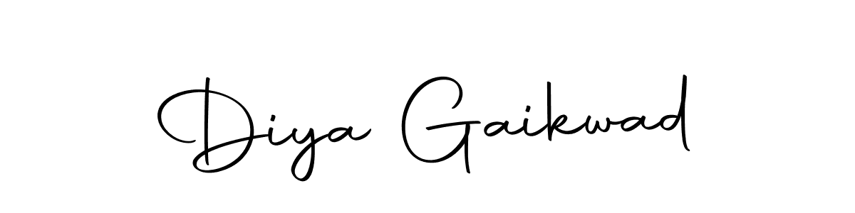 It looks lik you need a new signature style for name Diya Gaikwad. Design unique handwritten (Autography-DOLnW) signature with our free signature maker in just a few clicks. Diya Gaikwad signature style 10 images and pictures png